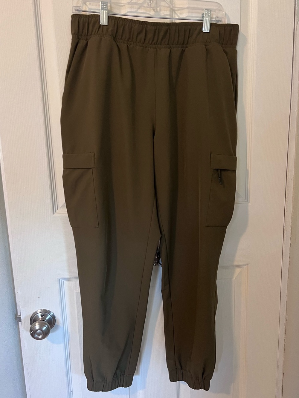 Hiking pants jogger olive hunter green size L